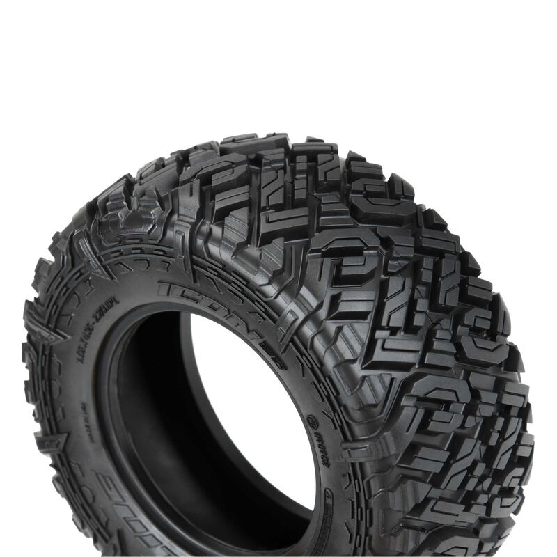 2 NEW Pro-Line 1/10 Icon SC 2.2"/3.0" All Terrain Front/Rear Tires SC Trucks 2 NEW Pro-Line 1/10 Icon SC 2.2"/3.0" All Terrain Front/Rear Tires SC Trucks